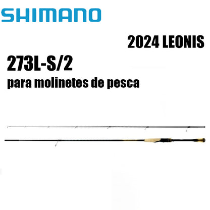 SHIMANO 2024 LEONIS 273L-S/2 para molinetes de pesca