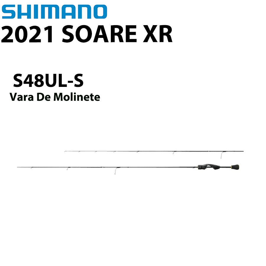 SHIMANO 2021 SOARE XR S48UL-S Vara De Molinete