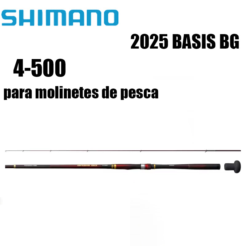 SHIMANO 2025 BASIS BG 4-500 para molinetes de pesca