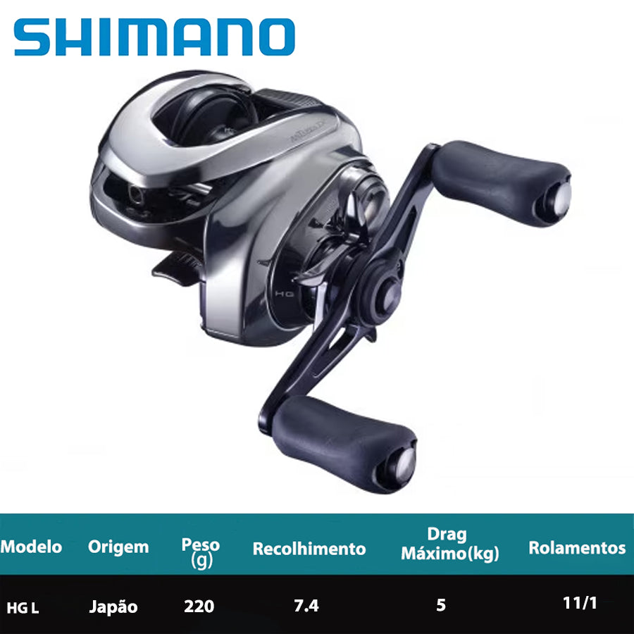 SHIMANO 2021 ANTARES DC HG L Carretilha Esquerda