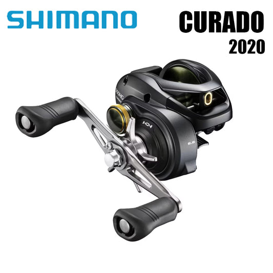 SHIMANO 2020 CURADO 300 Peças de pesca Água salgada Água doce Baitcast Reel Fishing Reel Origem: Malásia Luya Long-range Throwing Wheel