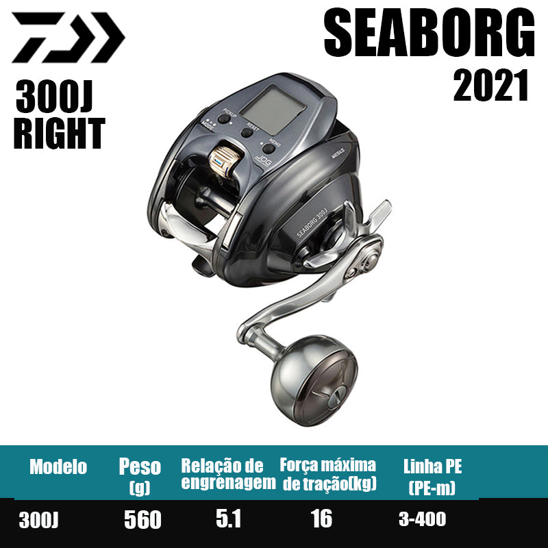 DAIWA SEABORG 100 200 300 400 500 600 Electric Reel Salt Water Fishing Reel fishing parts Origin: Japan Deep sea boat fishing  Electric winch wheel
