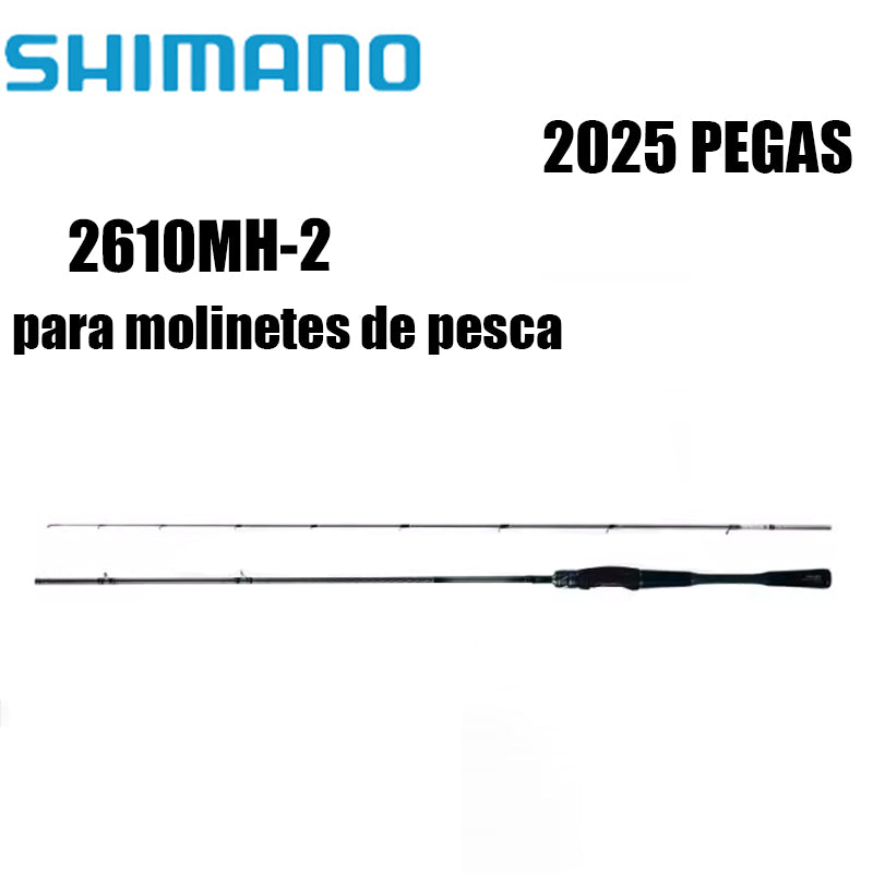 SHIMANO 2025 PEGAS 2610MH-2 para molinetes de pesca