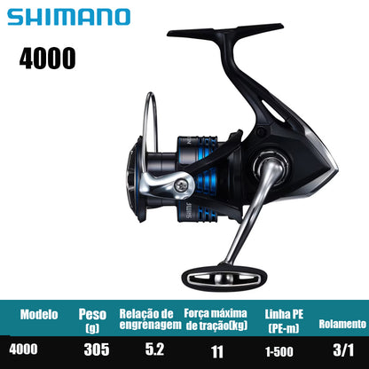 SHIMANO 2021 NEXAXE fishing reel spinning reel fresh water salt water fishing parts Origem: Malásia