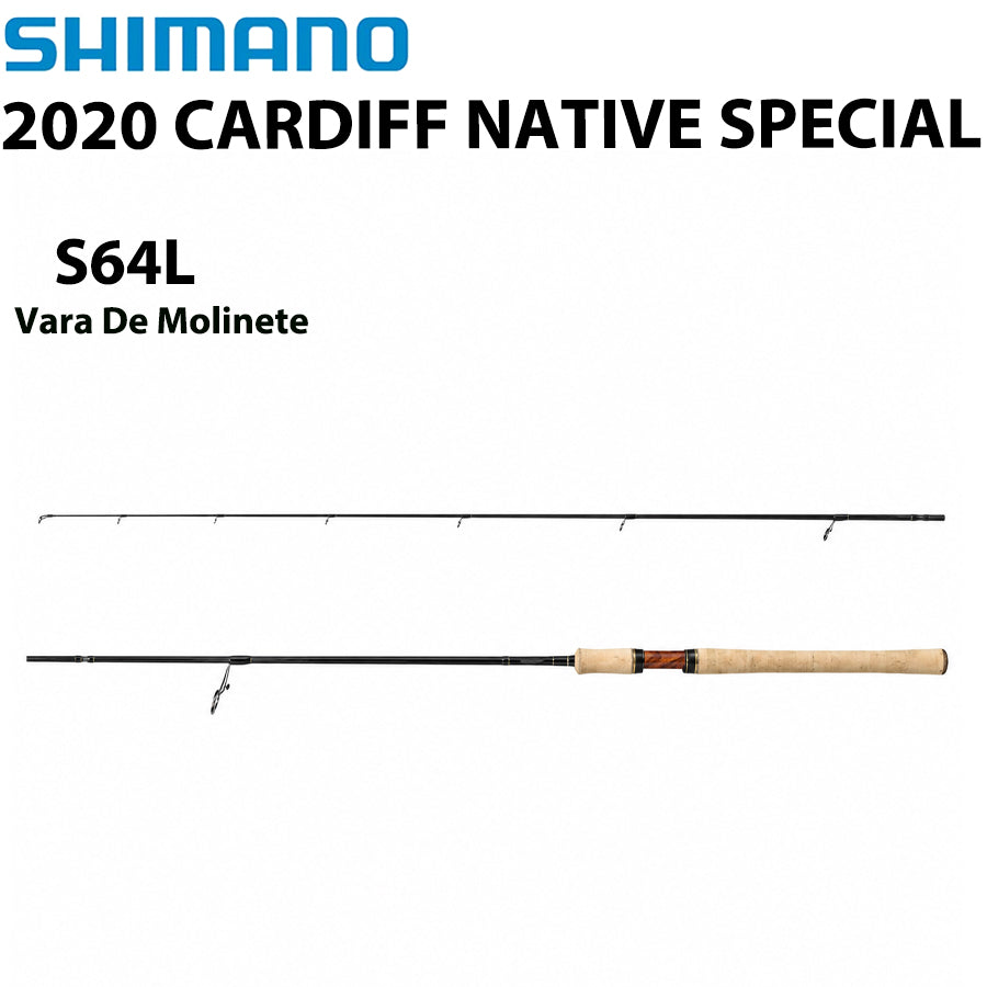 SHIMANO 2020 CARDIFF NATIVE SPECIAL S64L  Vara De Molinete
