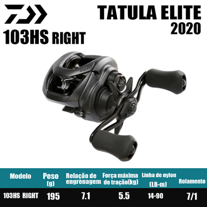 Carretilha De Arremesso DAIWA 2020 TATULA ELITE 100 103Série, Peça De Reposição Para Pesca Em Água Doce E Salgada. Local De Produção: Tailândia