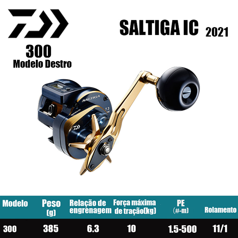 DAIWA 2021 SALTIGA IC 300 Modelo Destro