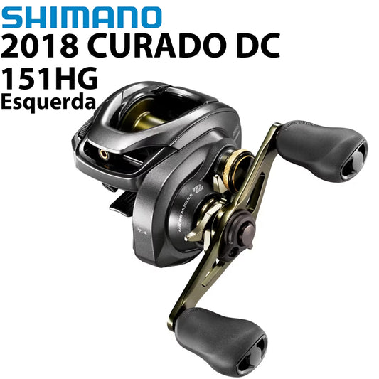 SHIMANO 2018 CURADO DC 151HG Carretilha Esquerda