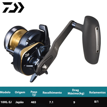 DAIWA 2025 SALTIGA 10HL-SJ Carretilha Esquerda