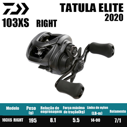 Carretilha De Arremesso DAIWA 2020 TATULA ELITE 100 103Série, Peça De Reposição Para Pesca Em Água Doce E Salgada. Local De Produção: Tailândia