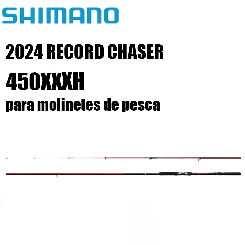 SHIMANO 2024 RECORD CHASER 450XXXH para molinetes de pesca