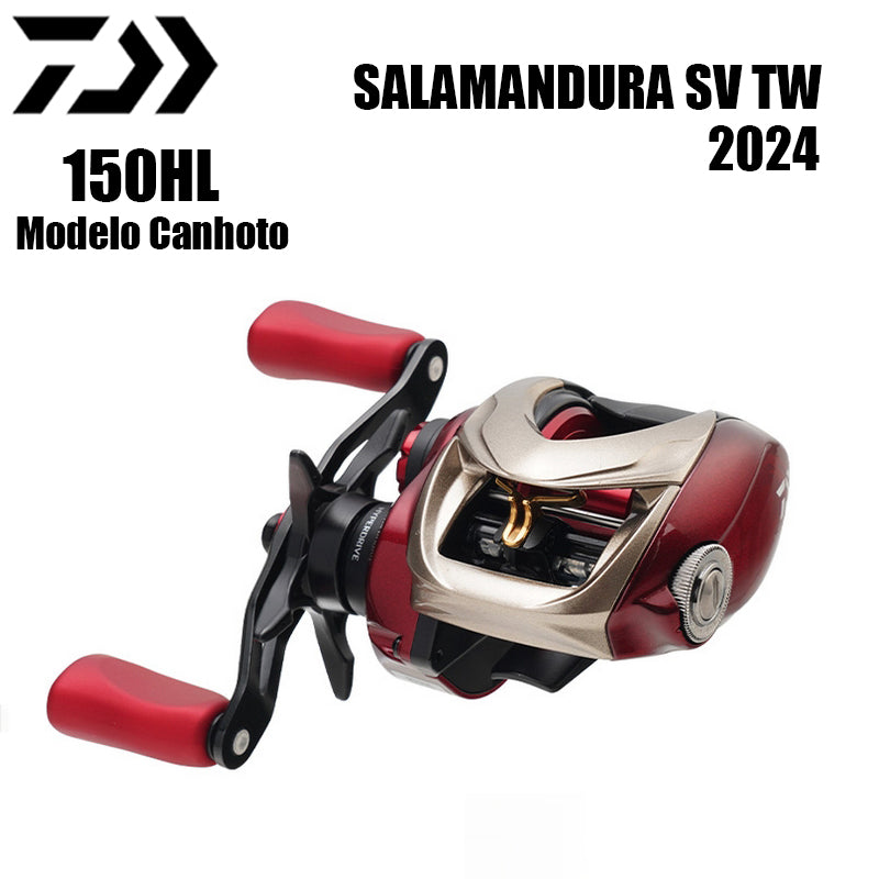 DAIWA 2024 SALAMANDURA SV TW 150HL Modelo Canhoto