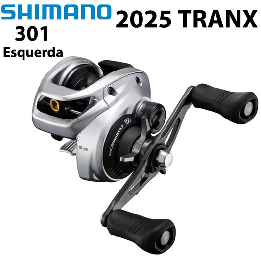 SHIMANO 2025 TRANX 301 Carretilha Esquerda