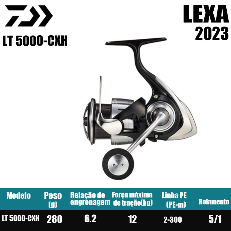DAIWA 2023 LEXA LT carrete de pesca carrete de filação de água doce peças de pesca de água salgada Origem China