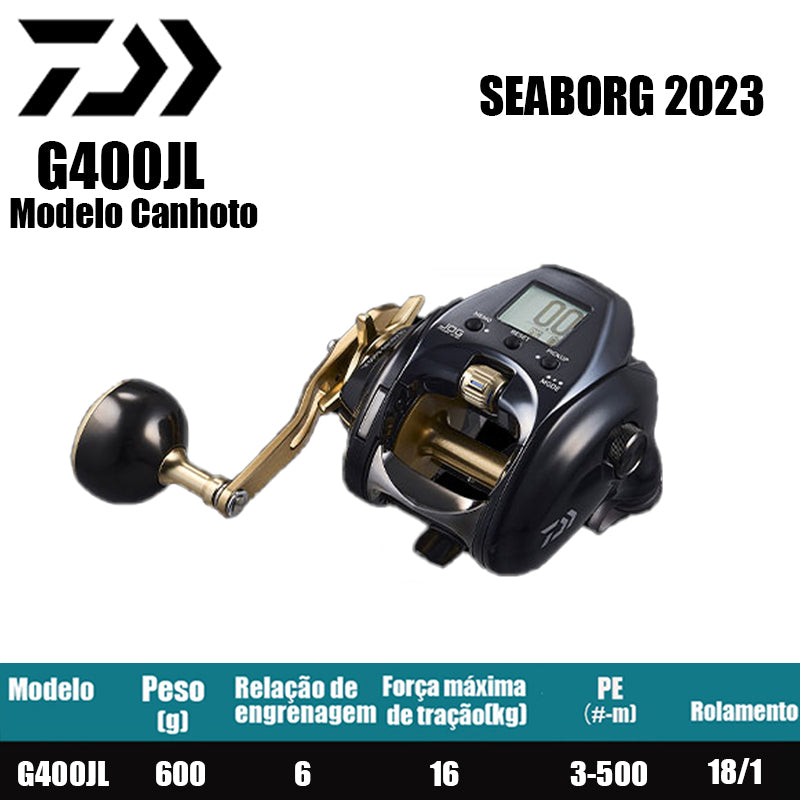 DAIWA 2023 SEABORG G400JL Modelo Canhoto