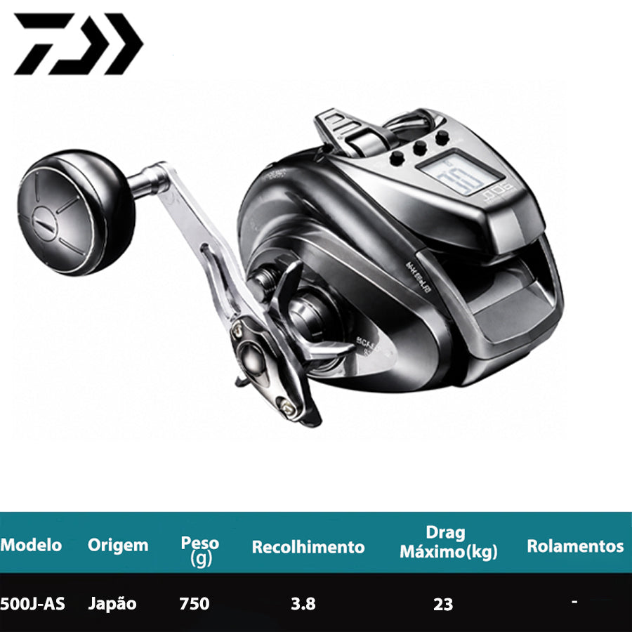 DAIWA 2026 SEABORG 500J-AS carretilha elétrica Direita