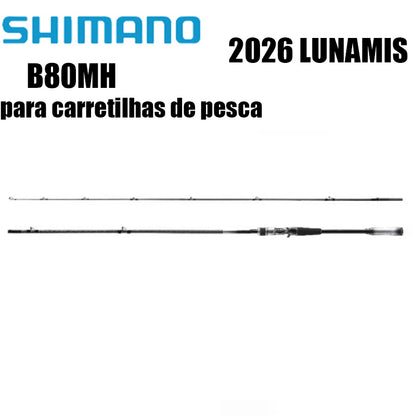 SHIMANO 2026 LUNAMIS B80MH para carretilhas de pesca