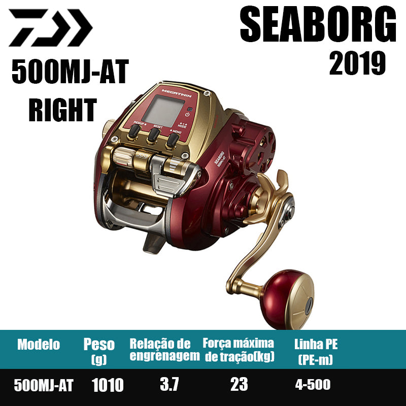 DAIWA SEABORG 100 200 300 400 500 600 Electric Reel Salt Water Fishing Reel fishing parts Origin: Japan Deep sea boat fishing  Electric winch wheel