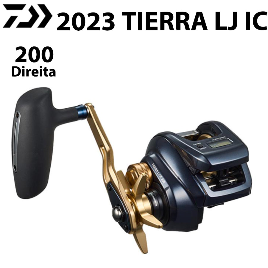DAIWA 2023 TIERRA LJ IC 200 Carretilha Direita