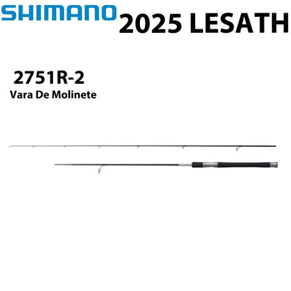 SHIMANO 2025 LESATH 2751R-2 Vara De Molinete