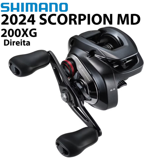 SHIMANO 2024 SCORPION MD 200XG Carretilha Direita