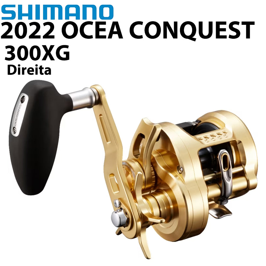 SHIMANO 2022 OCEA CONQUEST 300XG Carretilha Direita