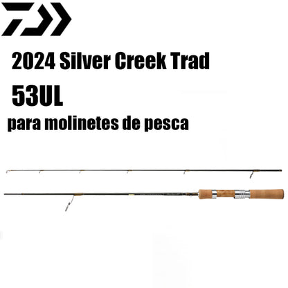DAIWA 2024 Silver Creek Trad 53UL para molinetes de pesca