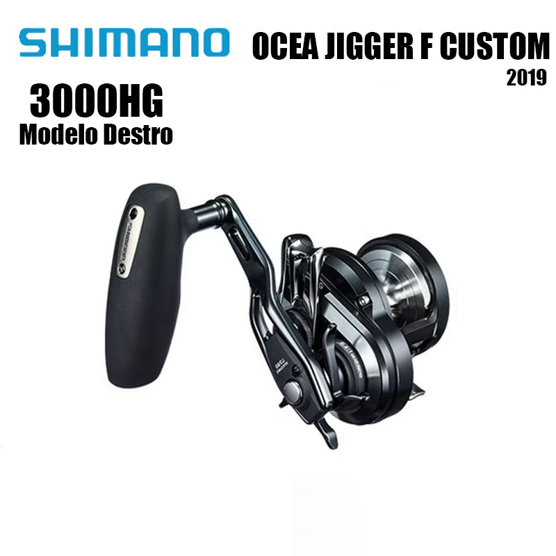 SHIMANO 2019 OCEA JIGGER F CUSTOM 3000HG Modelo Destro