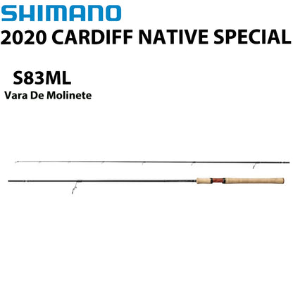 SHIMANO 2020 CARDIFF NATIVE SPECIAL S83ML Vara De Molinete