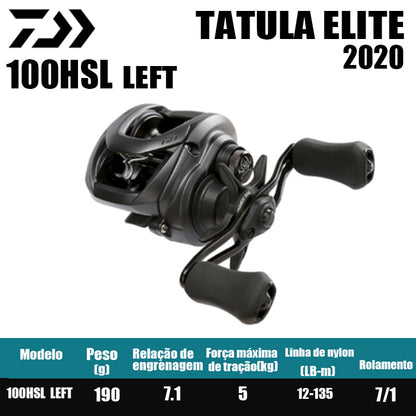 Carretilha De Arremesso DAIWA 2020 TATULA ELITE 100 103Série, Peça De Reposição Para Pesca Em Água Doce E Salgada. Local De Produção: Tailândia