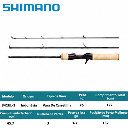 SHIMANO 2020 CARDIFF NATIVE SPECIAL B42UL-3 Vara De Carretilha