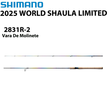SHIMANO 2025 WORLD SHAULA LIMITED 2831R-2 Vara De Molinete