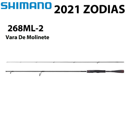 SHIMANO 2021 ZODIAS 268ML-2 Vara De Molinete