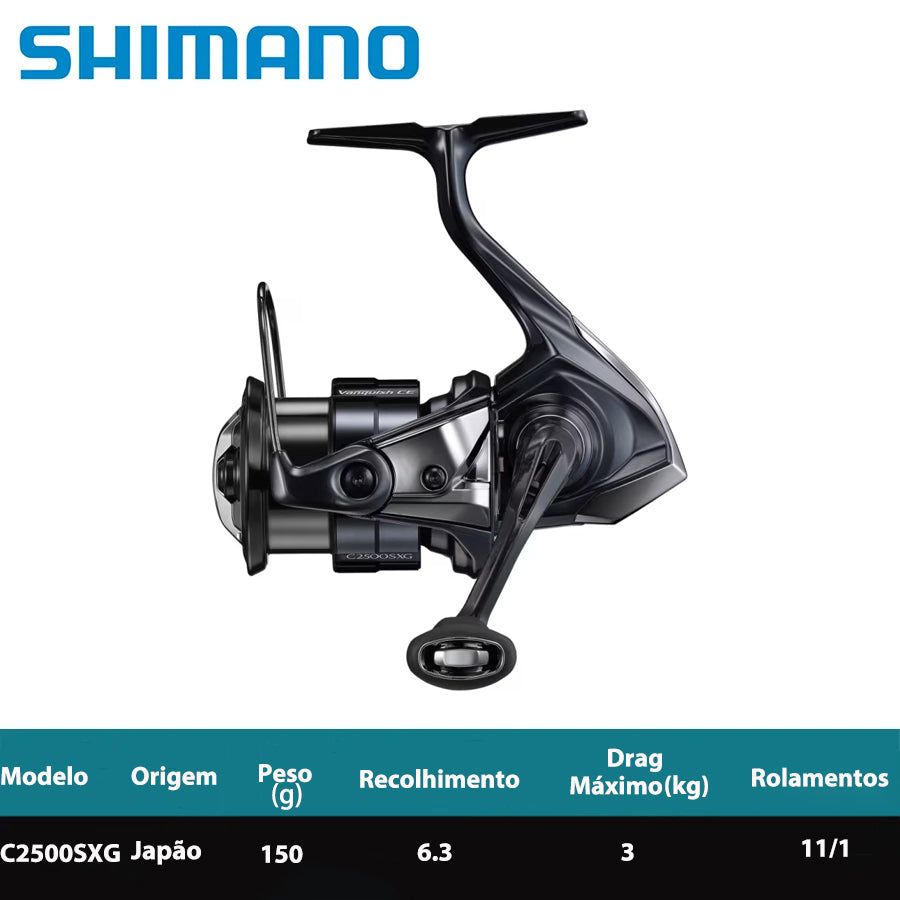 SHIMANO 2026 VANQUISH CE C2500SXG Molinete