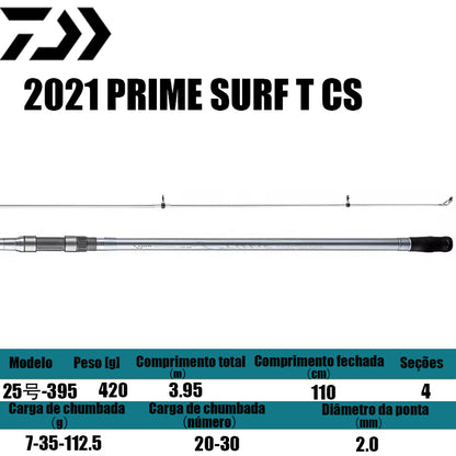 DAIWA 2021 PRIME SURF T CS 25号-395 para molinetes de pesca