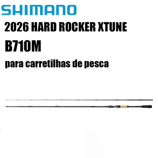 SHIMANO 2026 HARD ROCKER XTUNE B710M para carretilhas de pesca