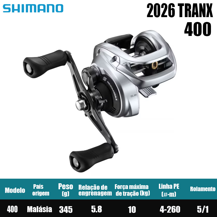 SHIMANO 2026 TRANX 400 Modelo Destro