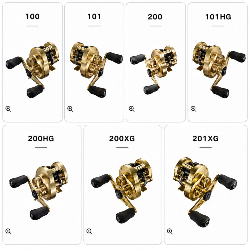 SHIMANO 2021 CALCUTTA CONQUEST 201 Carretilha Esquerda