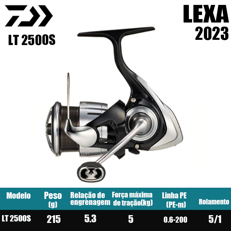 DAIWA 2023 LEXA LT carrete de pesca carrete de filação de água doce peças de pesca de água salgada Origem China