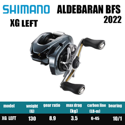Carretilha De Arremesso SHIMANO 2022 ALDEBARAN BFS, Peça De Reposição Para Pesca Em Água Doce E Salgada. Local De Produção: Japão