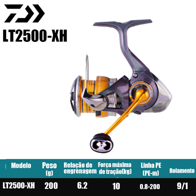 DAIWA 2024 REGAL CS LT Spinning Reel Fishing Reel Fresh Water Salt Water Fishing Parts Origem Vietnã