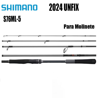 SHIMANO 2024 UNFIX S76ML-5 Para Molinete