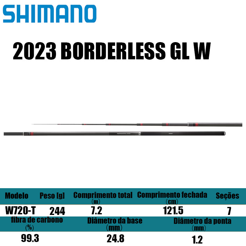 SHIMANO 2023 BORDERLESS GL W W720-T