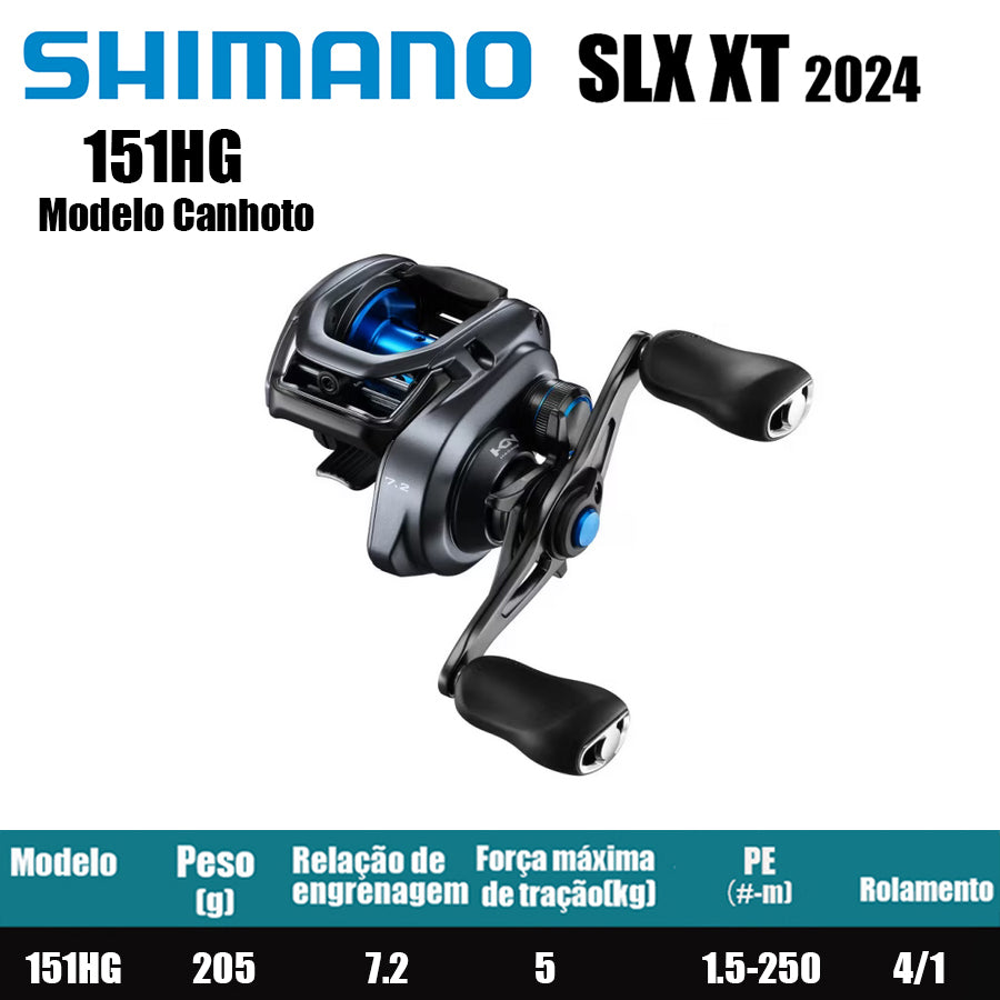 SHIMANO 2024 SLX XT 151HG  Modelo Canhoto