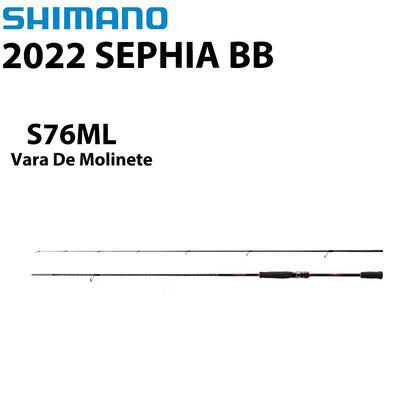 SHIMANO 2022 SEPHIA BB S76ML Vara De Molinete