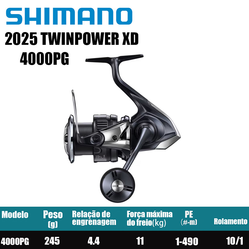 SHIMANO 2025 TWINPOWER XD 4000PG