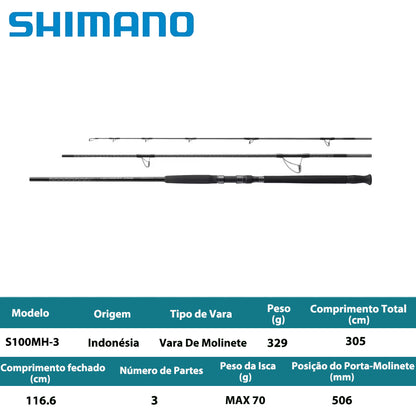 SHIMANO 2025 COLTSNIPER XTUNE S100MH-3 Vara De Molinete